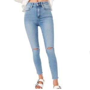 NWOT FREE PEOPLE High-Waisted Skinny Jeans